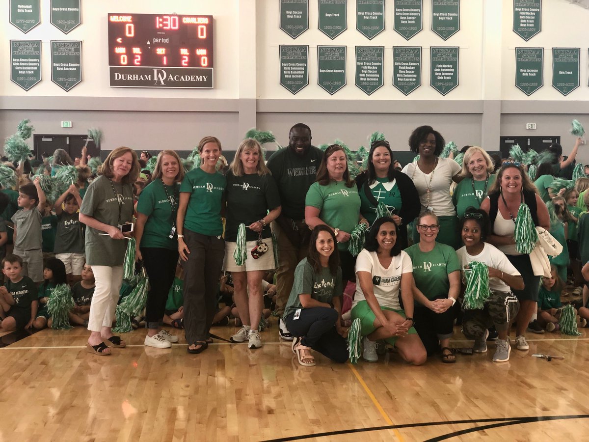 DurhamAcademy's tweet photo. .โฆ@DAPreschoolโฉ teachers have #DAspirit! https://t.co/XMbhZyKemx