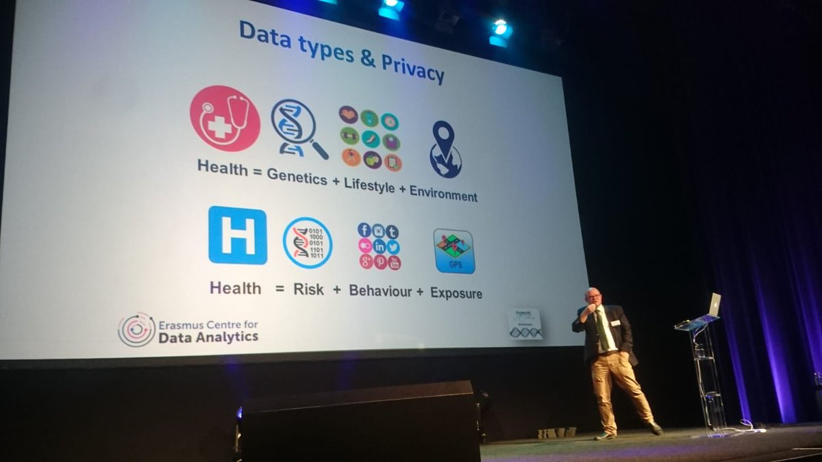 Great #rsmsummit with spectacular data analytics line up #ecda Erasmus Centre for Data Analytics