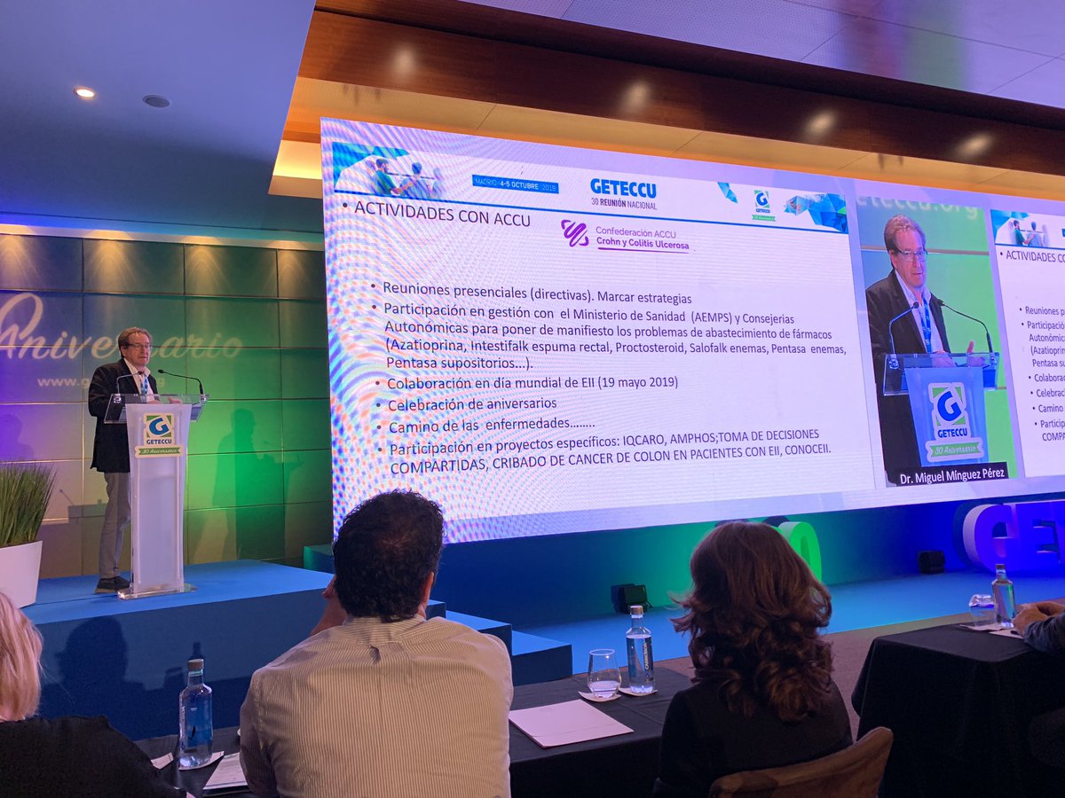 mapibafe's tweet photo. Trabajando en la toma de decisiones compartidas entre médicos y pacientes con EII. Área social #Geteccu19 presentada por @mminguezp https://t.co/oiObcZG7zv
