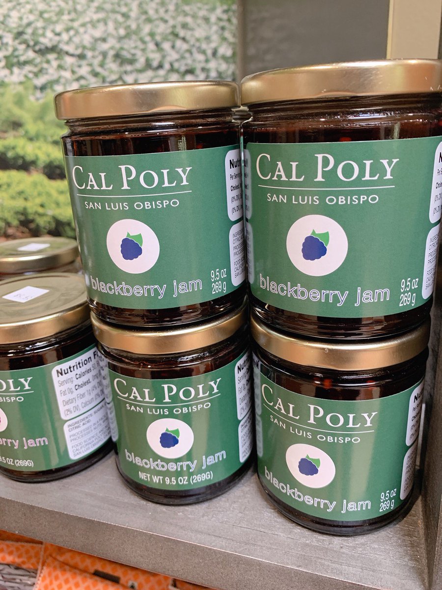 CPcampusdining's tweet photo. Here's to a sweet end of week 2! Go get some delicious Cal Poly Jam from Campus Market to celebrate! ๐ ๐ #chosewell #campusmarket #fridayfun https://t.co/en5ubaOl9B