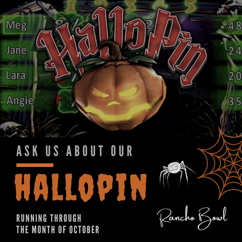 RanchoBowl's tweet photo. Here's your chance to WIN from the prize cauldron all day, all month long! #Hallopin #Bowling #BowlingGame #RanchoBowl #Halloween #October https://t.co/aDiE59XlGg
