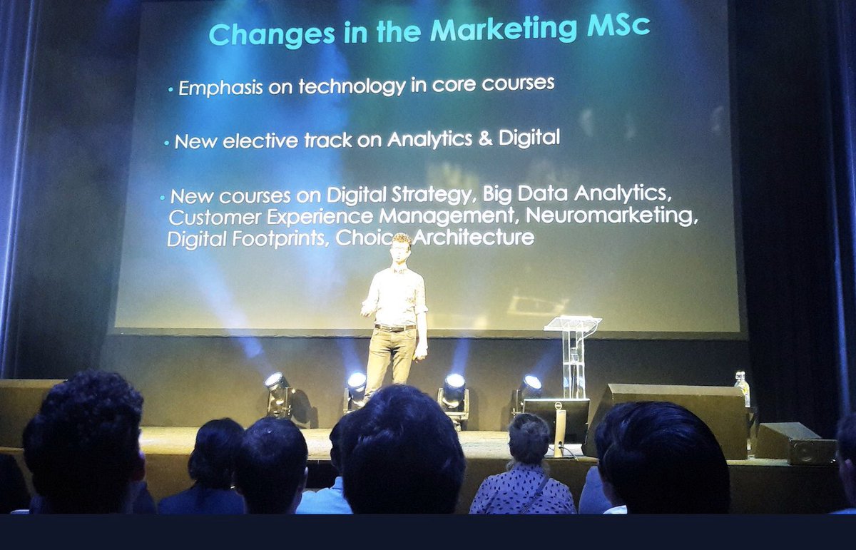 Also at #rsmsummit #ecda Erasmus Centre for Data Analytics thanks all contributing academic directors