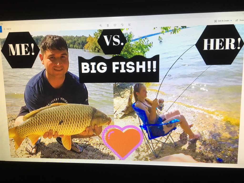 TheFishinMagic3's tweet image. NEW VIDEO IS LIVE! youtu.be/84KcTzxF--Q. #fishing #girlfriendvsboyfriend #challenge