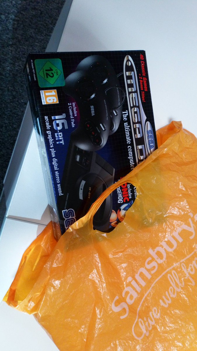 #Sega #GotOne #DayOfRelease #MegaDriveMini 😀🎮👍