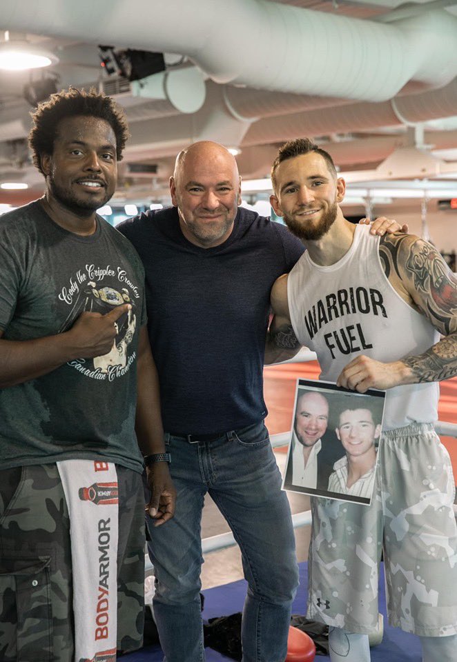CCCBoxing's tweet photo. A wise person once said ‘patience is a form of action’ 💫

Just over a decade ago @UFC boss @danawhite told a young scrappy kid to ‘come back when you’re older’. 10 years later the Crippler @Crowley16LV did exactly that. 

Don’t give up your dreams ✨ #PTBO #UFC #Boxing https://t.co/Pu3JcfJZM4
