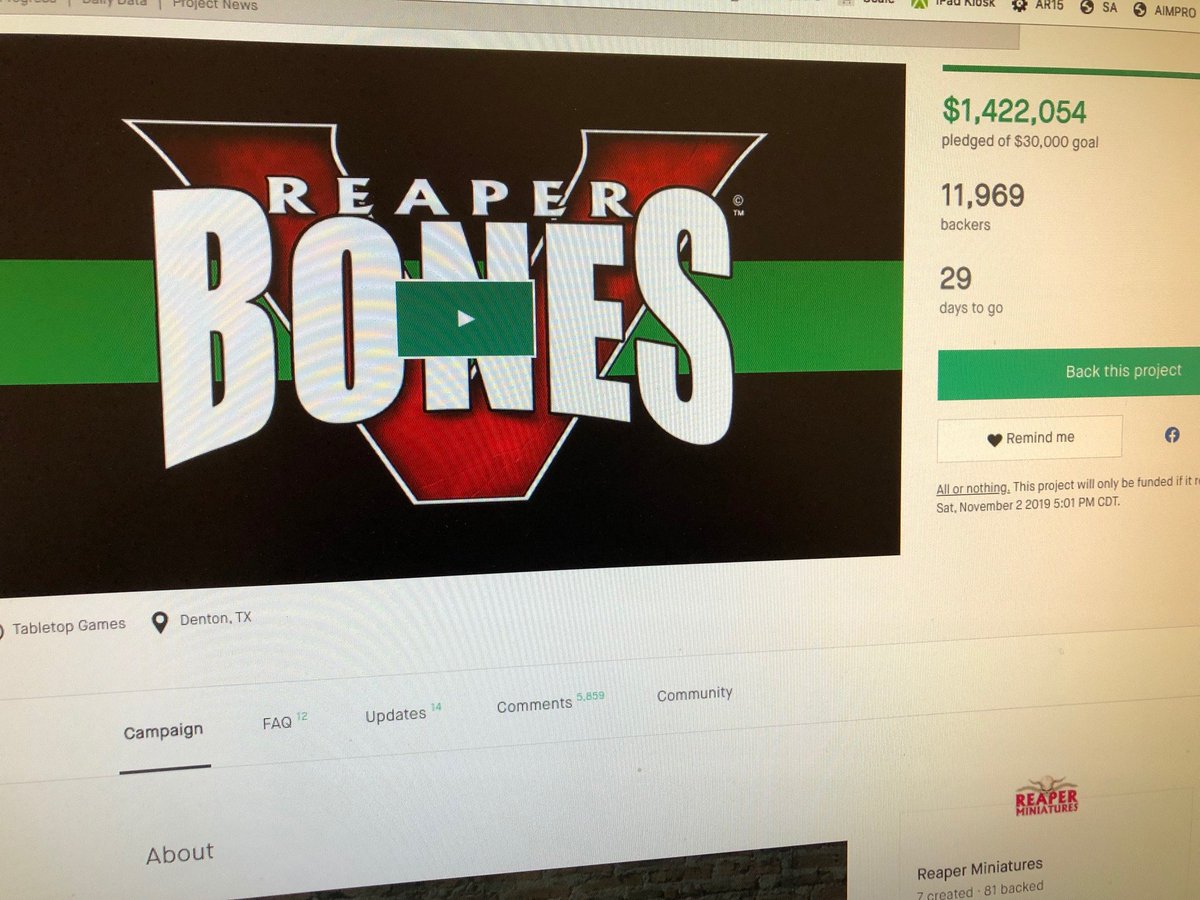 reapermini's tweet photo. Lots happening on the Bones 5 Kickstarter! Over 40 levels unlocked~ Don’t miss this one!

https://t.co/vl6wbKjiV0 https://t.co/P6mMMErN98