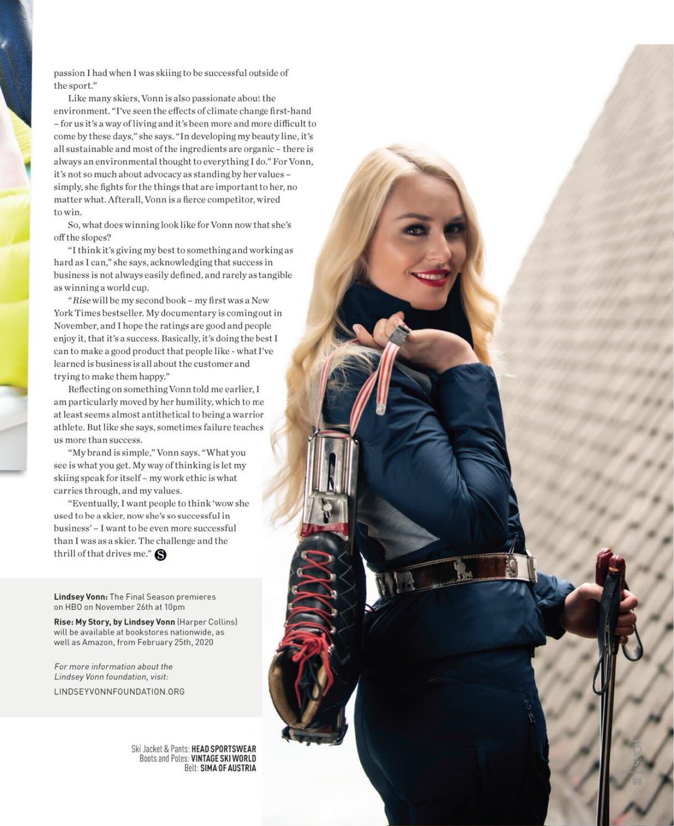 lindseyvonnfans's tweet photo. @lindseyvonn is on the Cover of the @SNOWmagazine 😊📸
©Snow Magazine (https://t.co/1SlPuRvzmt) #lindseyvonn #snowmagazine #cover https://t.co/ksH5a4Zxek