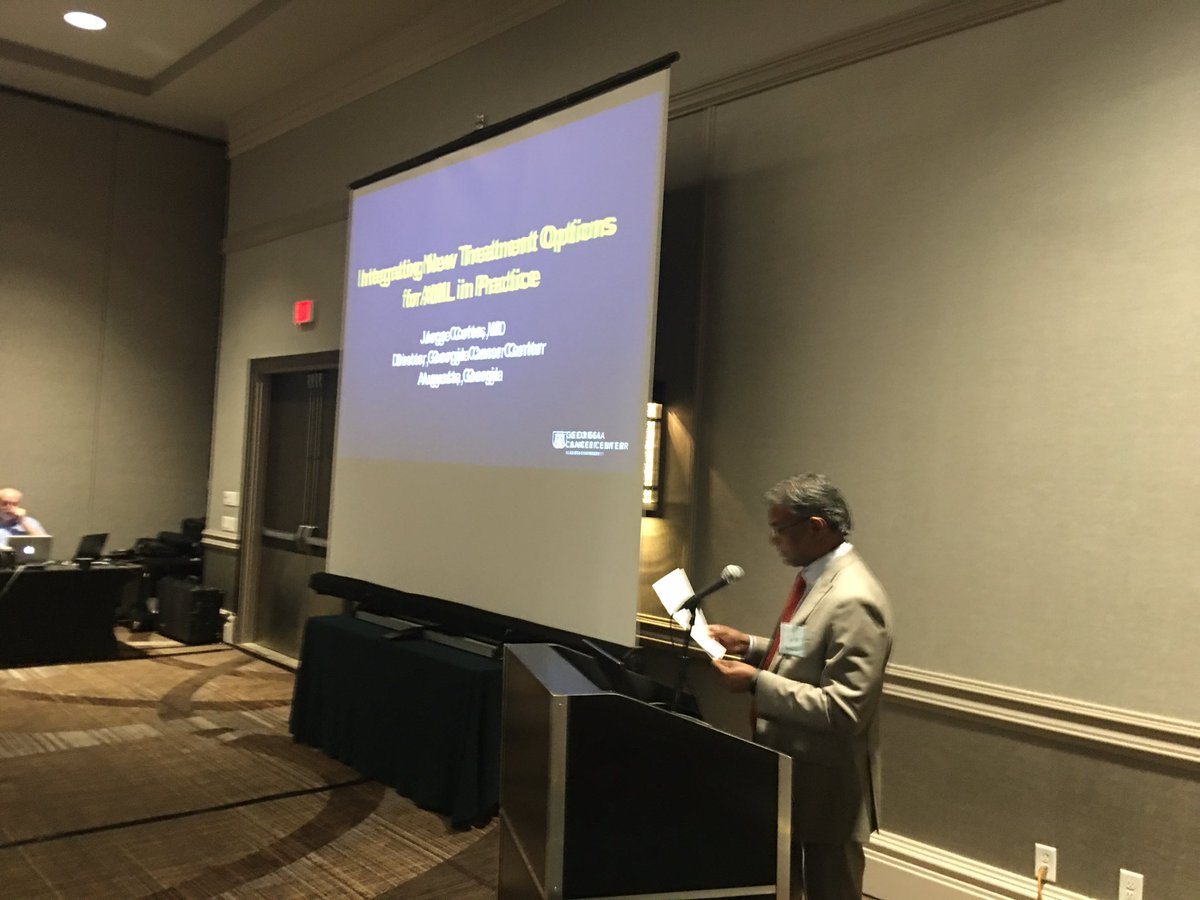 DanielAlboMDPhD's tweet photo. Dr. Jillella just officially opened our Georgia Cancer Center Symposium in beautiful Savannah GA. Anand and @GCC_Cortes organized a fantastic 2-day Symposium with a world class program and speakers. Terrific attendance and a great venue for collaboration @MCG_Surgery @AUG_Health https://t.co/ZZYFlVYfGy