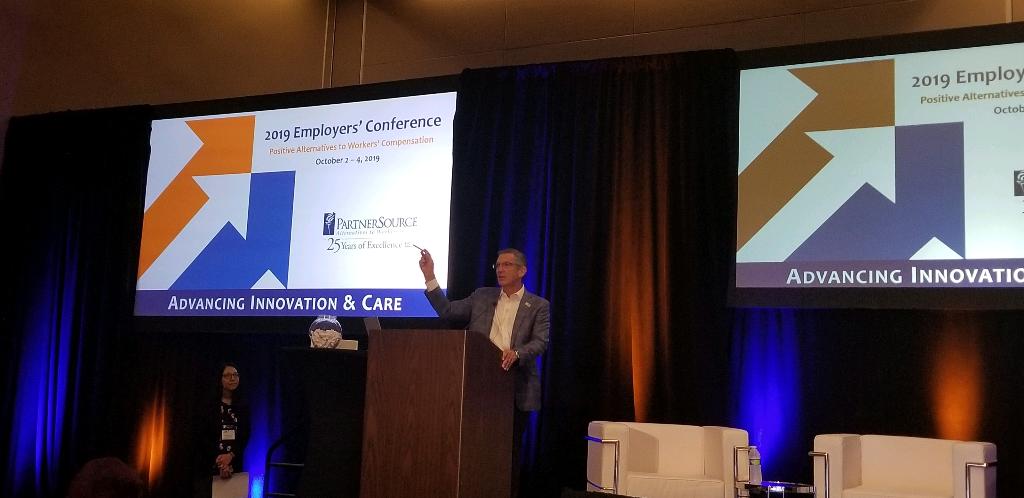 PartnerSource (@partnersource4u) on Twitter photo Day two of the PartnerSource Employers' Conference kicked off with a welcome from <a href="/russellahuber/">Russell Huber</a>!
#partnersourceconference #partnersource #conference #injuredworker #TXbusiness #workerscomp #workerscompensation #riskmanagement Day two of the PartnerSource Employers' Conference kicked off with a welcome from <a href="/russellahuber/">Russell Huber</a>!
#partnersourceconference #partnersource #conference #injuredworker #TXbusiness #workerscomp #workerscompensation #riskmanagement