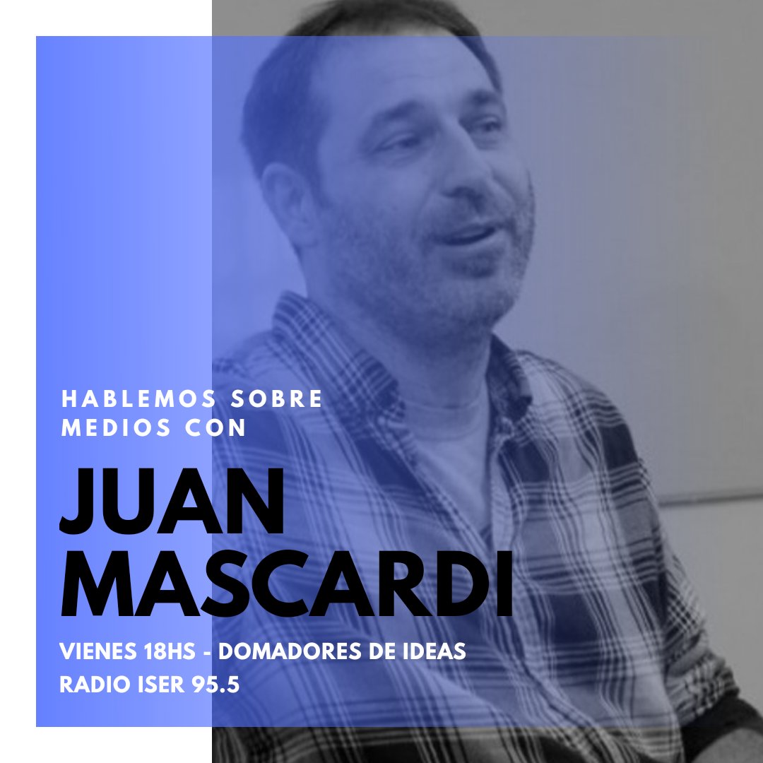 Julieta_Leal's tweet photo. Hoy en #RadioIser hablamos com @mjuanro @DomadoresDIdeas https://t.co/UZn7ghpPho