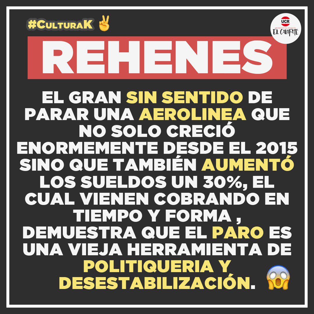 #aerolineasargentinas #paro