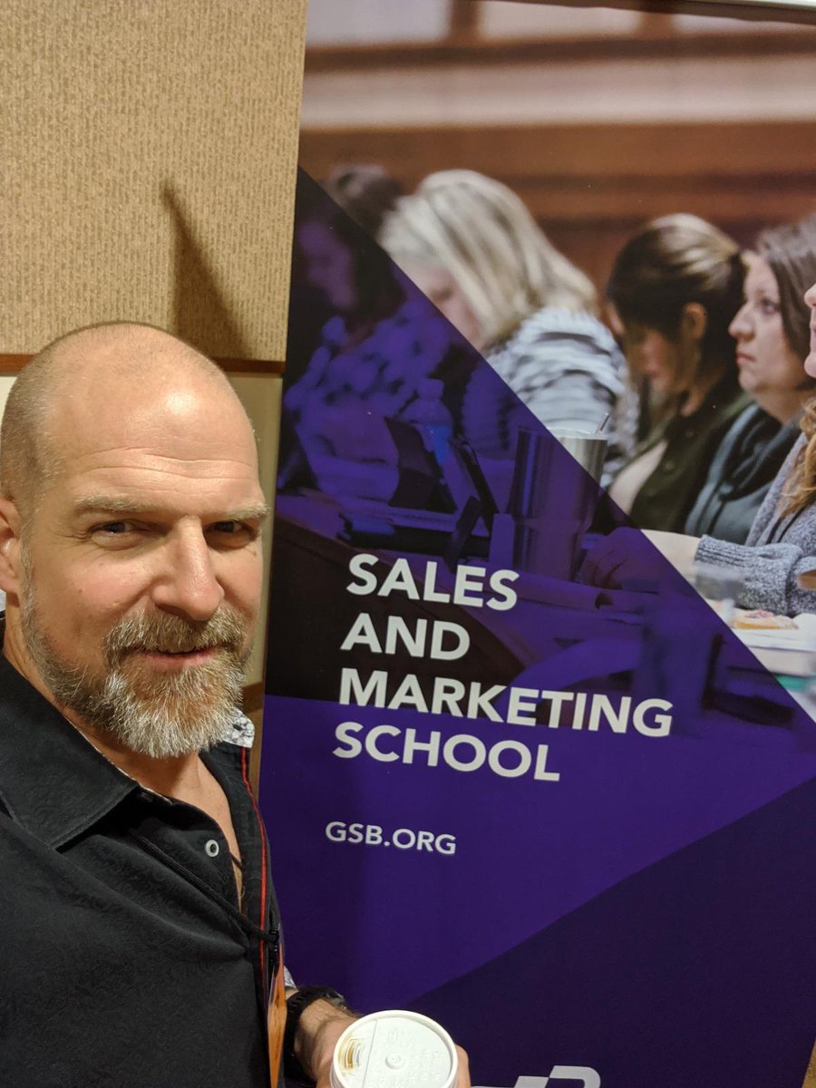 PoweredByWSI's tweet photo. Our very own @EricCook headed off to Madison, WI to be part of the @GSBWI #GSBSMS19 #SalesAndMarketing school this week. Did you know he's also a @GSBWI graduate back in his "banker days"? https://t.co/2HOhBrOt3T
