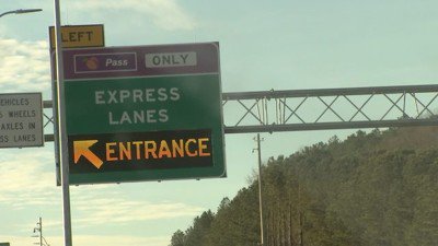 wsbradio's tweet photo. Toll lanes on I-75 in Cobb and Cherokee counties have been in place for a year now -- but toll cheats have cost taxpayers big. https://t.co/OsNIOfahGI https://t.co/ZqRHyyno8T