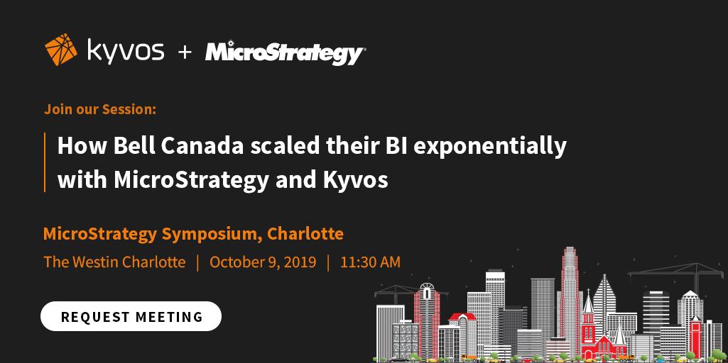 KyvosInsights's tweet photo. Attend our session at MicroStrategy #Charlotte to learn how Kyvos integrates with MicroStrategy to deliver fastest insights on massive amounts of data stored on the cloud or on-premise data lakes. https://t.co/dl169VdJxM
#MicroStrategy #Kyvos #BusinessIntelligence #Analytics19 https://t.co/g41v44tUJJ