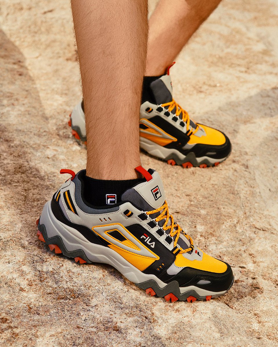 fila oakmont tr mens orange