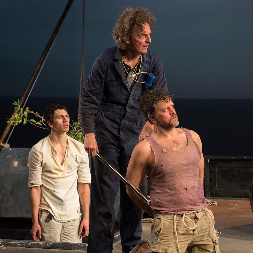 BaruchCollege's tweet photo. This weekend: Terra Firma @BaruchPAC. A tiny kingdom, located on an abandoned aircraft platform in international waters, wrestles with what makes a country, a nation, and a civilization. 2-for-1 tickets with promo code OBWF2019. https://t.co/JlmHWU1lva
#OffBroadwayWeek https://t.co/KsC0jwhoL1