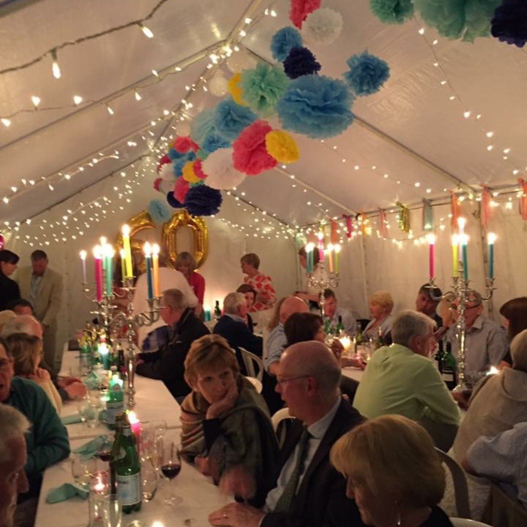 We even hire during the autumn/winter months. If you have a celebration coming up and don't have enough space, please drop us a line - 0800 088 6113 😃