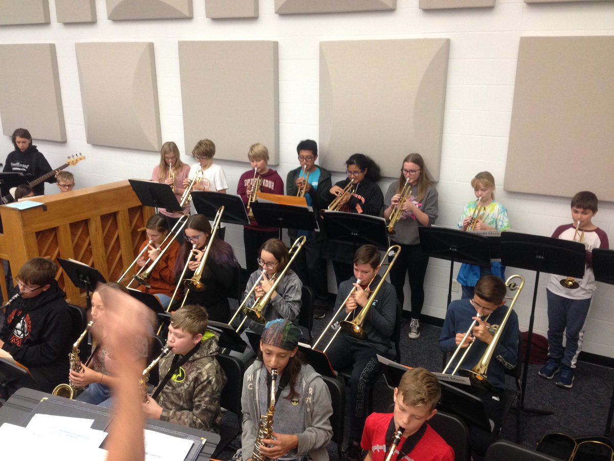 @HZNSpuds Jazz Band started today! We rehearse on Fridays at 8am and play at various concerts and community events, including festivals out of town! #spudpride #MoorheadProud #HonoringOurTradition #ReimaginingOurFuture