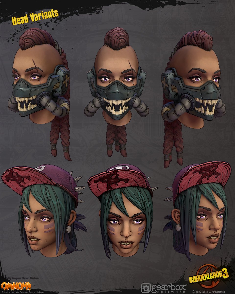 Had the chance to contribute to Borderlands 3! Woooo!

artstation.com/artwork/nQqB4O