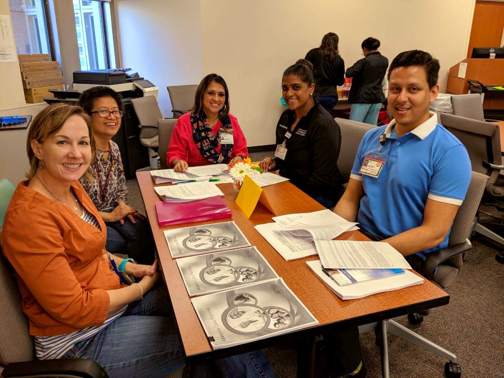 Dr_RajaReddy's tweet photo. Great turn out at the Staff ICU Advance Directives Day! Thanks to all for making this a success! Stay tuned for the Advance Directive Challenge !@MDAndersonNews @KPMD85 @CarinHagberg @JosephNates #DACCPM https://t.co/x7HsGgDUB0