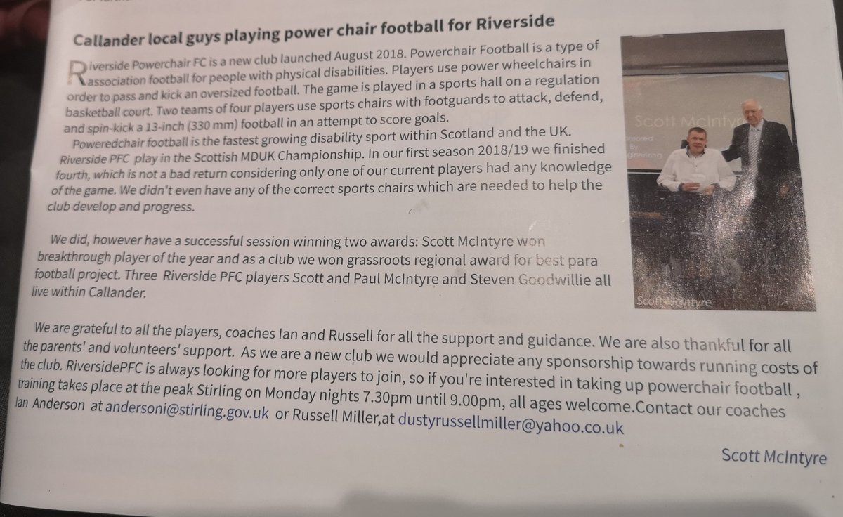 Riverside Powerchair Football Club tweet media