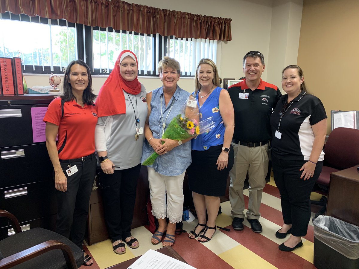 TheSCHSChargers's tweet photo. Congrats to our Instructional Support Employee of the Year....Mrs. Susan Lyons! https://t.co/ObeqVKntwn