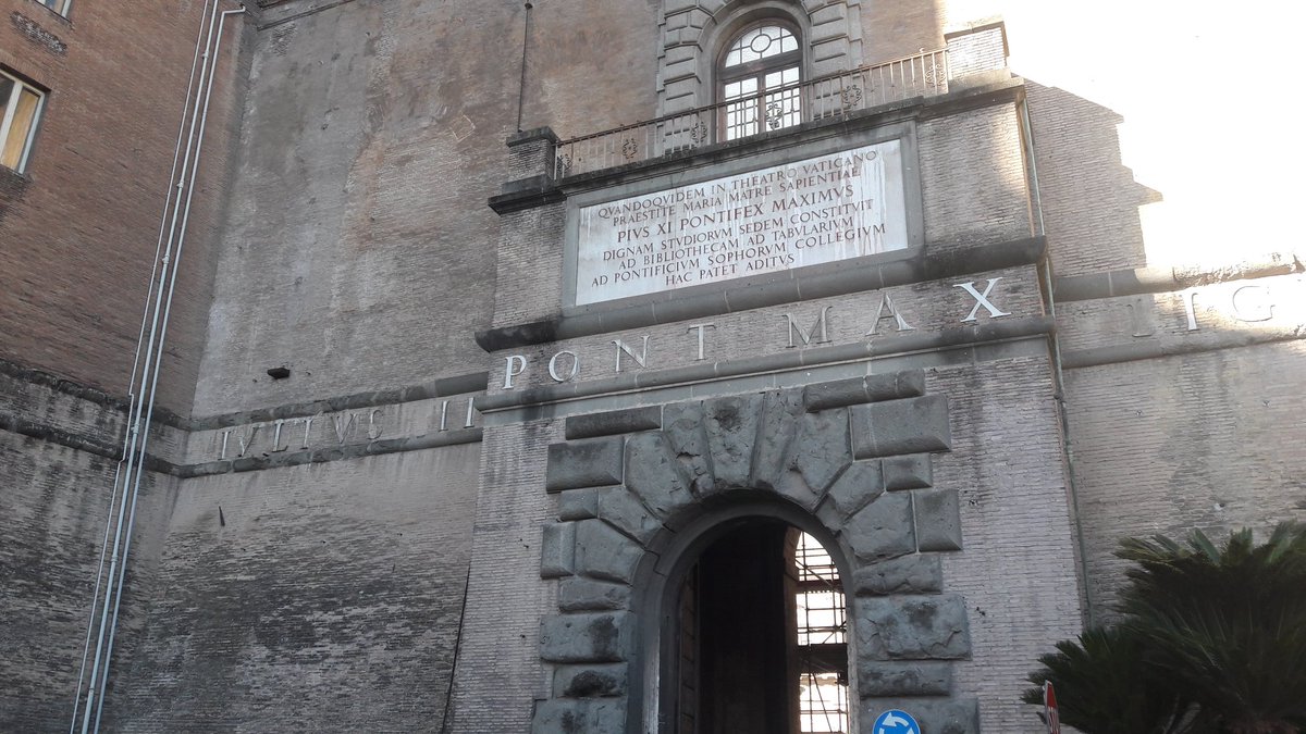 ephremishac's tweet photo. What a great privilege of working today at the @vaticanlibrary on Syiac manuscripts of canons and Synods for #COGD 5; one is unique and another was copied by Assemani! https://t.co/PCScG4hq5U