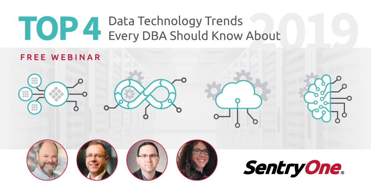 SentryOne's tweet image. In a new #SentryOne blog, @kekline shares the top 4 trends and changing technologies that will impact businesses and #data professionals' jobs in the future. Find out what he and other industry experts have to say: hubs.ly/H0l3dY70 #DataDevOps #PowerShell #MachineLearning