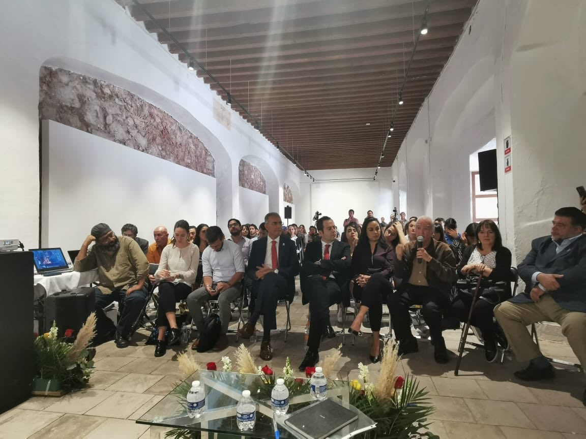 Panel: “Desarrollo economico en Ciudades Patrimonio Mundial”... GRACIAS!!! <a href="/CPatrimonioMX/">Ciudades Mexicanas Patrimonio Mundial</a>  <a href="/gobiernozac/">Gobierno de Zacatecas</a> <a href="/UlisesMejiaH_/">Ulises Mejía Haro</a> 👏🏻👏🏻👏🏻 #Puebla presente. En el Museo Pedro Coronel de #Zacatecas