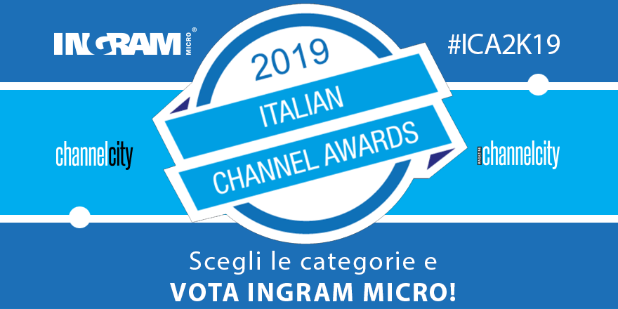 IngramMicroIT's tweet photo. Aiutaci a salire sul podio degli #ICA2K19
Premia le persone che ogni giorno lavorano con passione per aiutarti ad incrementare il tuo business!  Entro il 25 ottobre, scegli le categorie e vota #ingrammicro > https://t.co/UrfiiYjGSQ
#channelcity #ICT #awards #italianchannelawards https://t.co/etYyrvhxT8