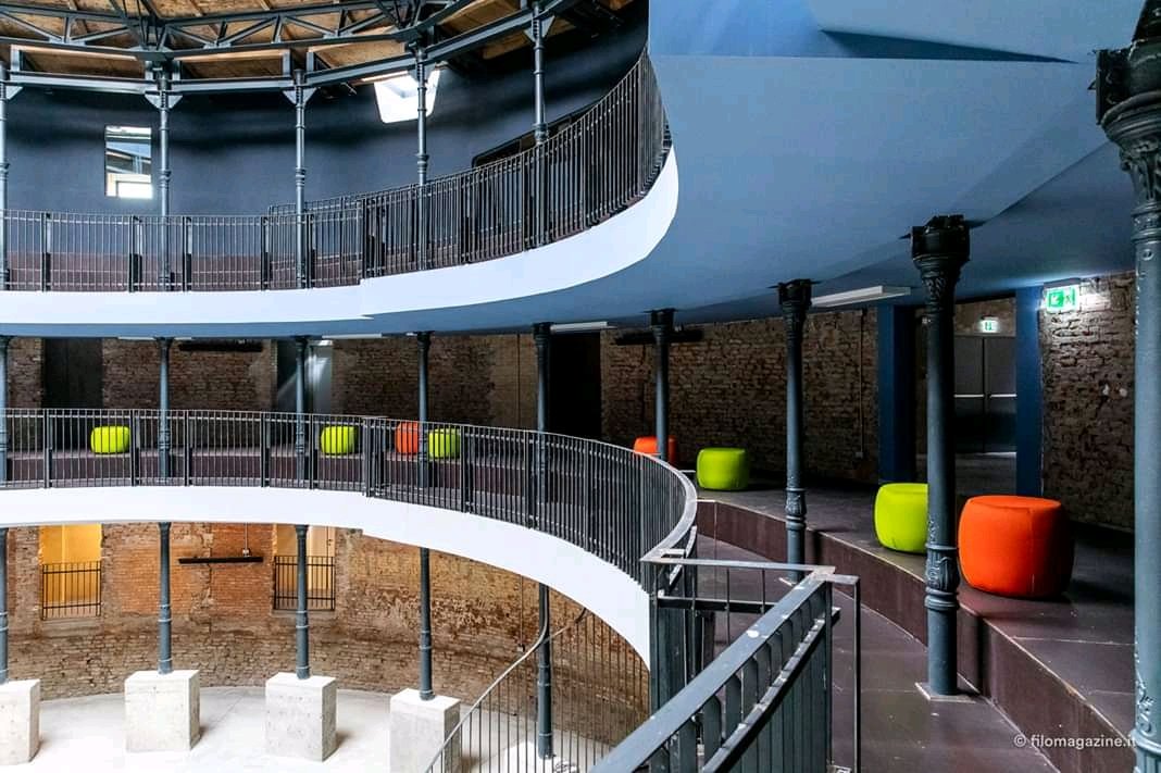 LucaArch's tweet photo. After 6 years reopen as a Urban Open Lab the former Verdi theater. Regeneration of heritage as a new cultural hub and space for the social innovation #Ferrara Proud to have been part of this process! https://t.co/F4cbte6goe