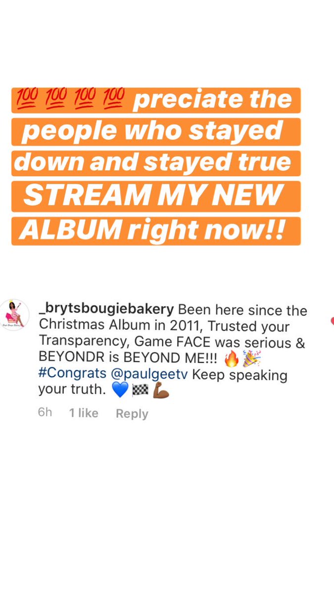 PaulGeeTV's tweet photo. Ok we debut at #111 on #ITunesHipHop #ITunes chart!

Out of the thousands of albums in the world, I’m #Grateful but not satisfied we want more (ha)
IF you have ITUNES PLEASE
Leave a reviewpurchase or stream, and add some to a playlist now!
LOVE YALL AND THANK YALL !!
#PaulGee https://t.co/vpRNcu3ptI