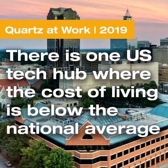 Quartz at Work article about Raleigh