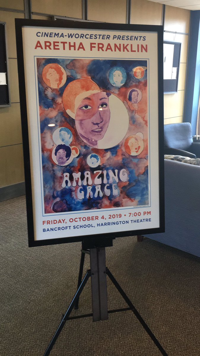 #TONIGHT at 7 pm don’t miss our showing of @AmazingGraceMov in partnership with our friends @CinemaWorcester at Bancroft’s own Harrington Theatre! #BancroftSchool #OwnYourLearning