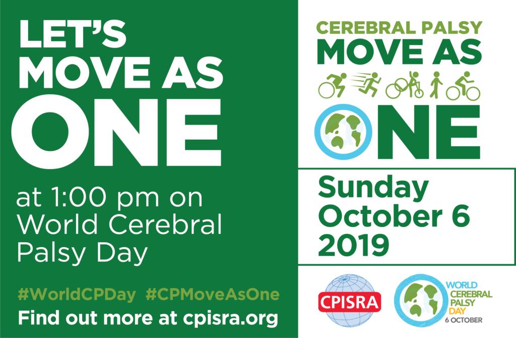 CPRR_tweets's tweet photo. This Sunday, October 6th is #WorldCPDay! Lets move as one and create a wave of activity all over the world! @WorldCPDay 🚵‍♂️🧘‍♂️🤼‍♂️🤹‍♂️⛹️‍♂️ https://t.co/ia8ewbv20e