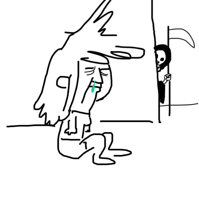 @jessiejuwono Lollll I draw myself like this a lot these days and couldn't remember that I also draw myself cute sometimes 
