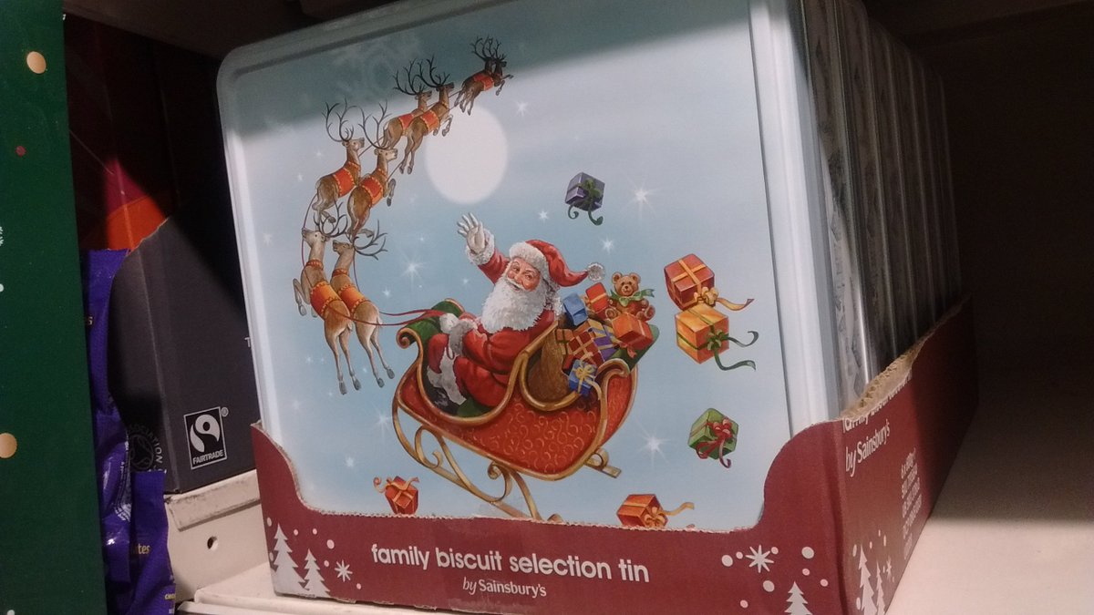Amritvir's tweet photo. Went to @sainsburys #merrylandcookies #bisuitselectiontin and Halloween @mrkiplingcakes #fiendishfancies
#christmasgifts #christmastoys #candles #biscuittin #bisuits @MarylandCookie #santaclause #fatherchristmas #frenchfancies
@UKChristmasTV @Christmas_UK @underxmastree https://t.co/QPY0JkZU6u