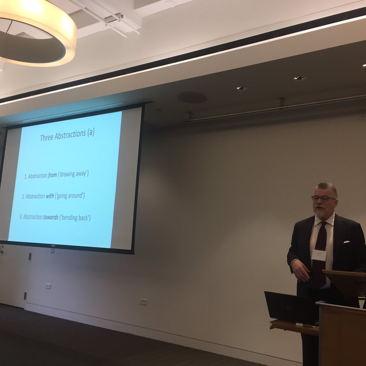 EI_English's tweet photo. Gordon Tesky’s Three Abstractions #EI2019 https://t.co/JLf1q8WeKk