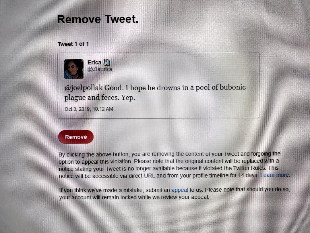 CarpeDonktum's tweet image. CENSORSHIP UPDATE
Both @TaraLaRosa and @ZiaErica received 7 day suspensions from @TwitterSafety today.

While what they said you might think is vulgar, neither one violated the TOS.

Spread the word. Libs are hunting for heads.