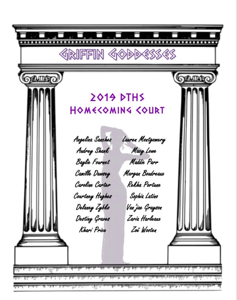 dtown_students's tweet photo. Congrats to the 2019 Dutchtown High School Homecoming Court! https://t.co/sKNRK4Ztj4