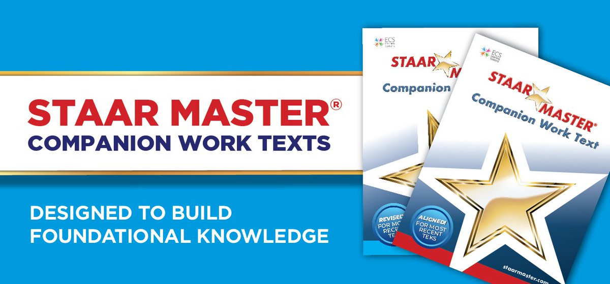 PREPWORKS's tweet photo. @ECSLearn Are you familiar with our Companion Work Texts? They complement the Student Practice books by including lessons with open-ended questions &amp;  strengthening critical thinking. It is designed to BUILD STRONG FOUNDATIONAL KNOWLEDGE. learn more https://t.co/sWVquqk2D7 #STAAR https://t.co/AxeIBFFTg0
