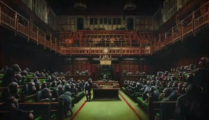 Laberintosarte's tweet photo. #Banksy (sea quien o quienes sean) es el genio de nuestro tiempo. Da igual cuando leas esto. https://t.co/c8t4HuvJe0