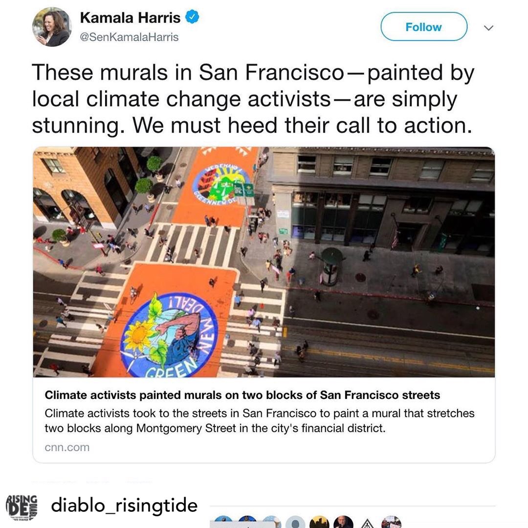 RTBayArea's tweet photo. When the antics of a bunch of climate strikers, rebels & anarchists get the attention of SF’s political & tech establishment. And they then try to co-opt it. #ClimateStrikeSF #ClimateStrike https://t.co/EV07K1G82Y