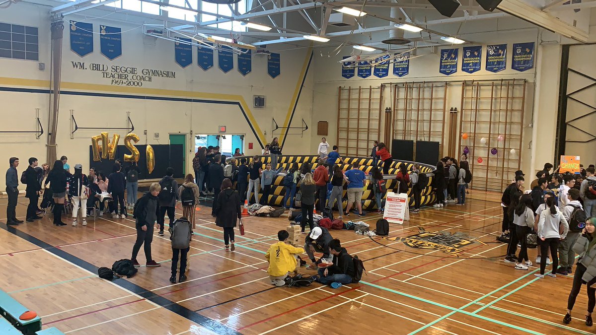 Back to school blast!  School spirit in action. Thanks #PWSTUCO