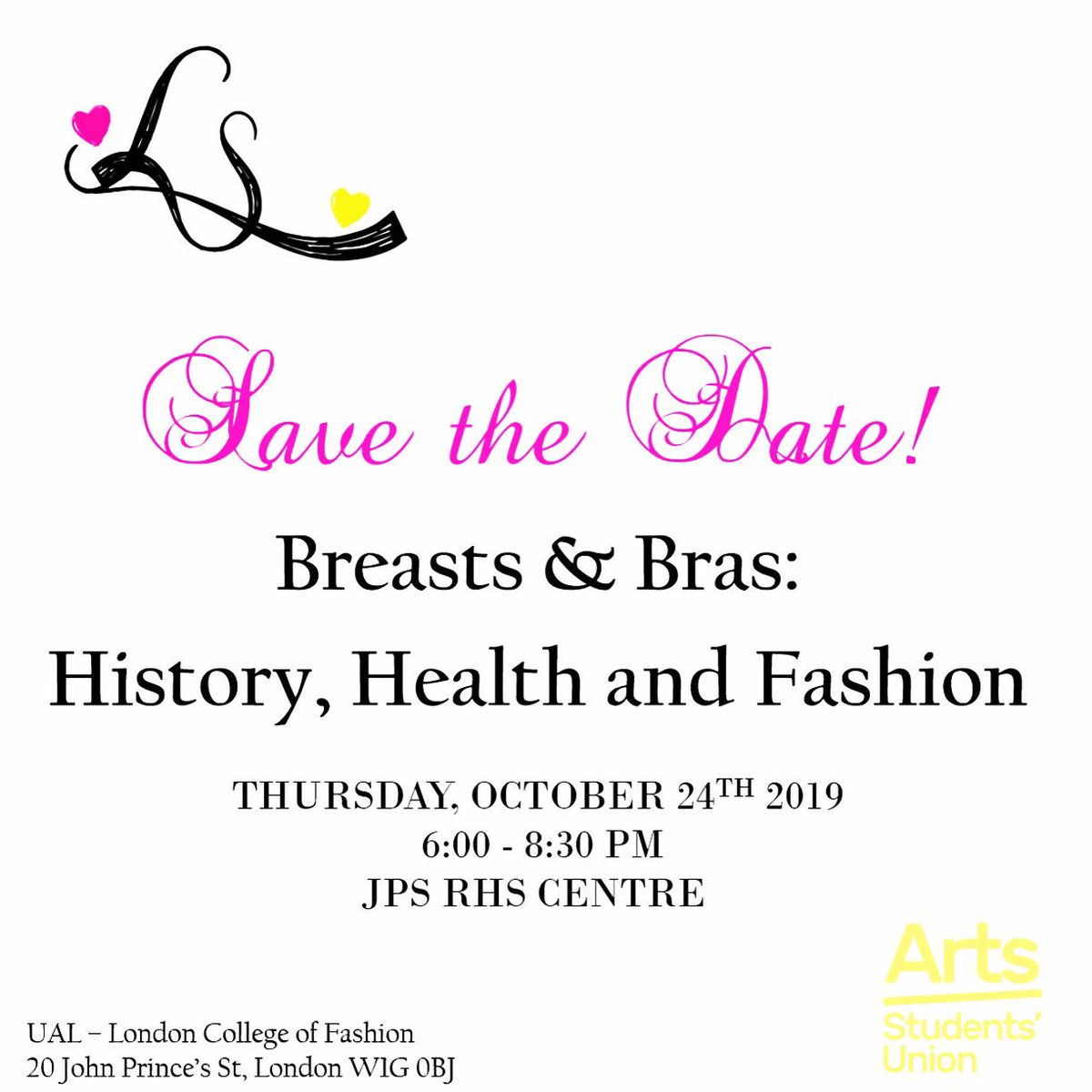 LingerieSociety's tweet photo. We are proud to present the mini-symposium &amp; panel discussion: ‘Breasts &amp; Bras: History, Health and Fashion’. The event is organized by  @KadianGosler and @MasterOfBras. The event is FREE to attend and open to university members and the public. Eventbrite link to follow!! https://t.co/dT3J2wGKZS