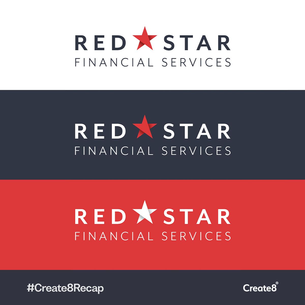 Create8Ltd's tweet photo. 2019 has been a design filled year for our team at Create 8. We're taking a look back at our favourite designs so far, join us for the ride on #Create8Recap
Today we're looking back at the brand identity we created for @redstarfm
.
.
.
#create8 #design #graphicdesign #branding https://t.co/4jrCUyHSIK