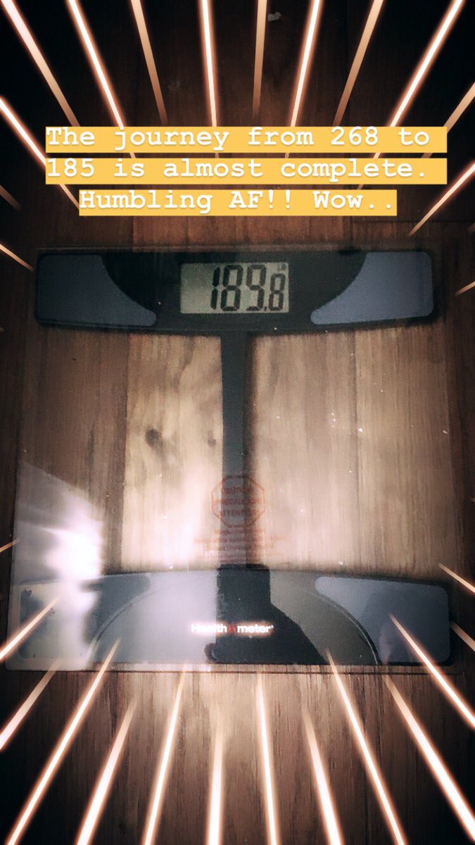 plntpwrdpete's tweet photo. Going vegan not only saves the animals.. It also enhances our lives and gives the 🌍 a little room to breathe. I’m down from 268 to 189 this morning. 4 months after going vegan. ✊🏼🌱
#nobodygottadietho https://t.co/CXgLtNIxpI