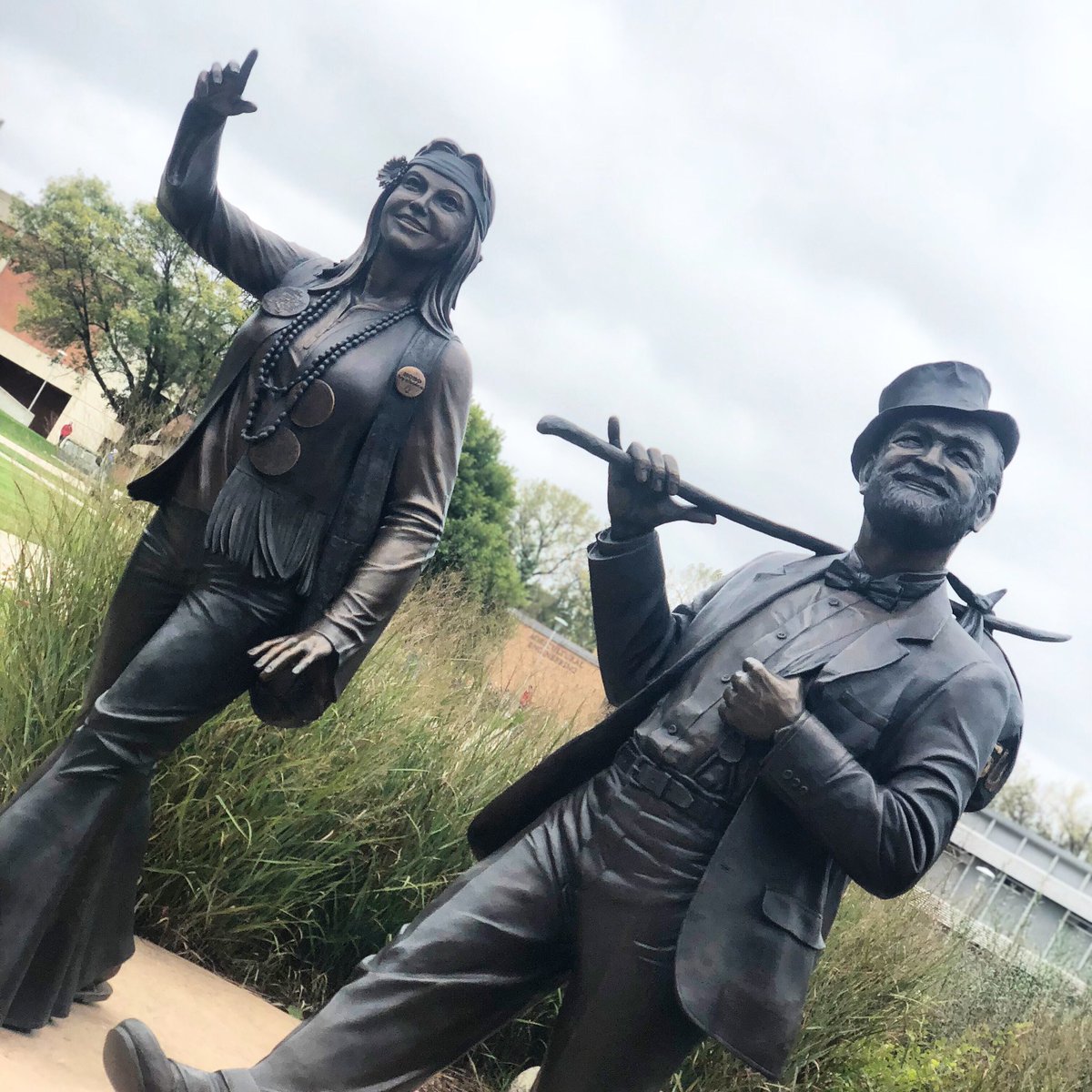 On their way to <a href="/HoboDay/">Hobo Day®</a>. Just ONE  day, Jackrabbits! 🙂 RT if you are coming!