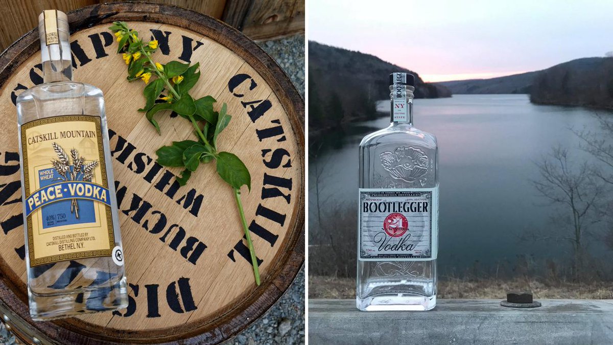 sullivancats's tweet image. Cheers to #NationalVodkaDay 🍸 Celebrate with a bottle from @catskilldistill or @Bootlegger21 🙌🏼 #SullivanCatskills