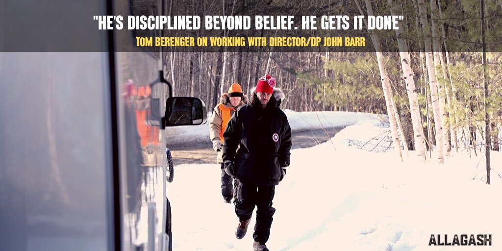 Blood_And_Money's tweet photo. Academy Award Nominee Tom Berenger on what it was like to work with Director/DP John Barr on Allagash #FridayFeature https://t.co/PZUZb3qua6